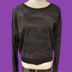 victoria secret Camo Sweatshirt Large